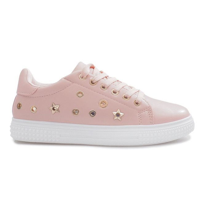 Pink sneakers stars Toulouse
