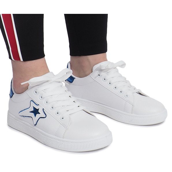 Stoke white star sneakers