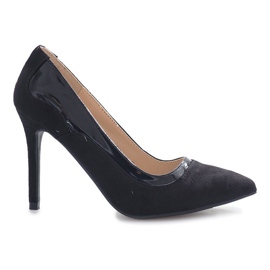 Black classic high heels Montr