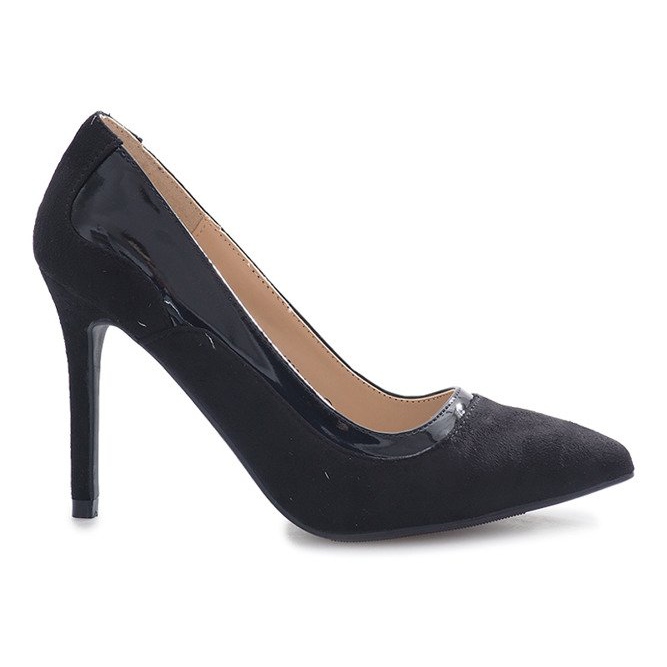 Black classic high heels Montr