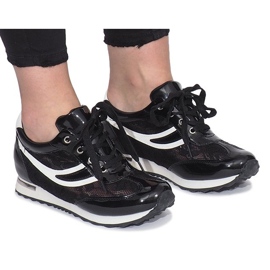 Black openwork Mont Blanc sneakers Black openwork Mont Blanc sneakers