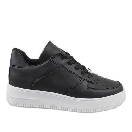 Black A-38 sports sneakers Black A-38 sports sneakers