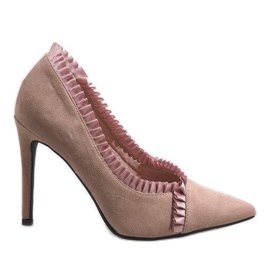 Pink classic heels C72P