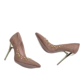 Pink Velor Stilettos DD55P Pink Velor Stilettos DD55P