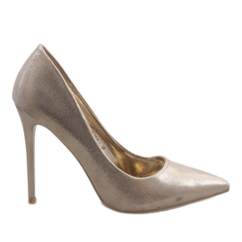 Golden classic heels AT-0596-L
