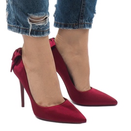 Classic red bow pins LB-336