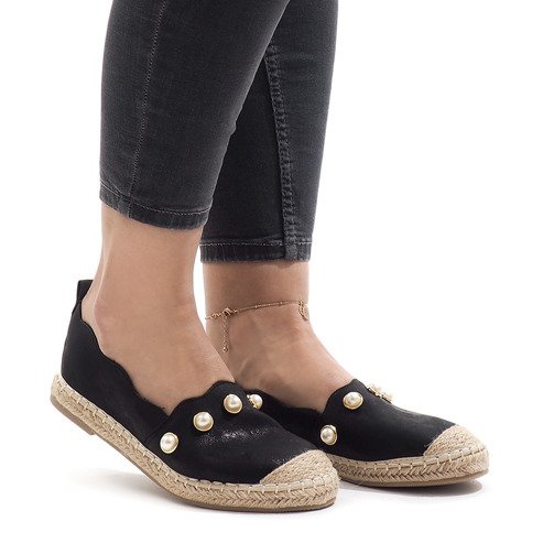 Black A7-002 espadrilles