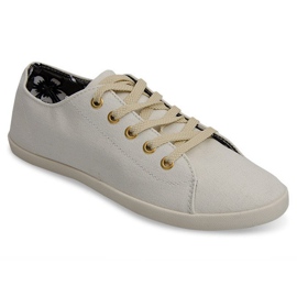Fabric Sneakers 605 White
