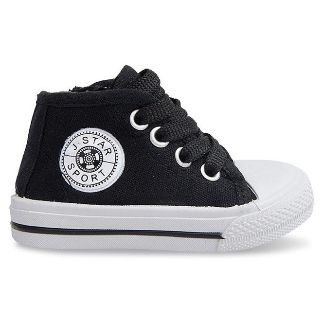High Children's Sneakers Y1309 Black