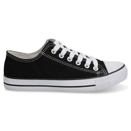 8223 Black High Sneakers