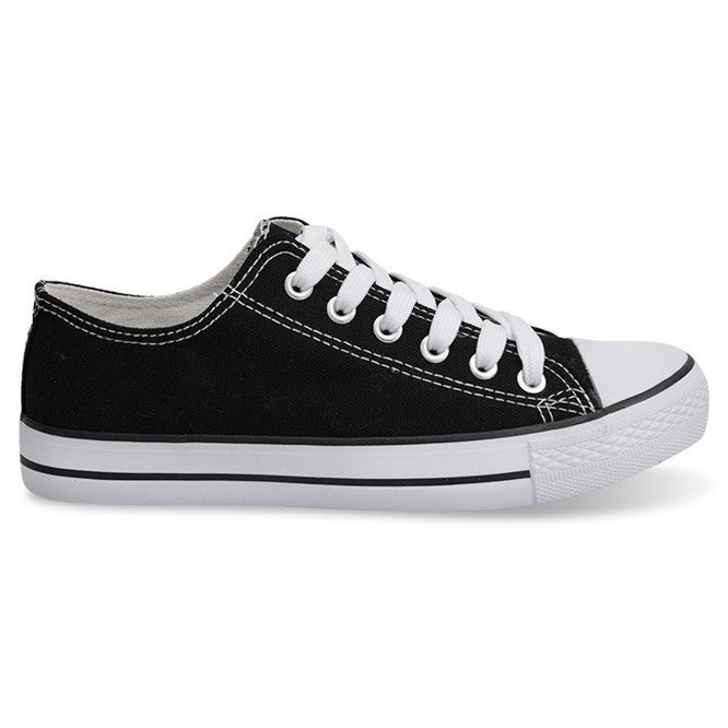 8223 Black High Sneakers