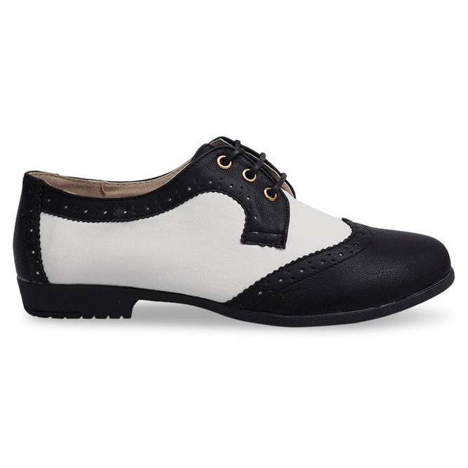 Classic Jazz Shoes 4D85G Black white