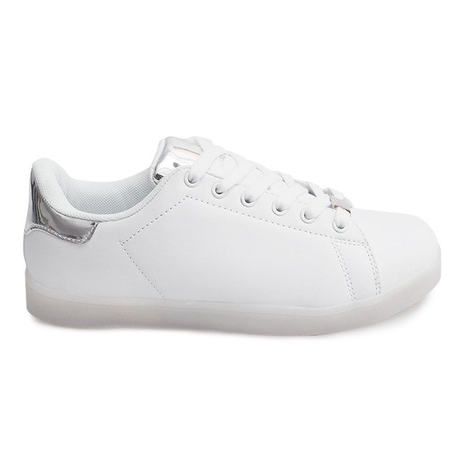 Glowing Sneakers 89-W19 White