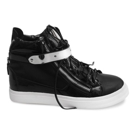 High-top Sneakers LL01 Black