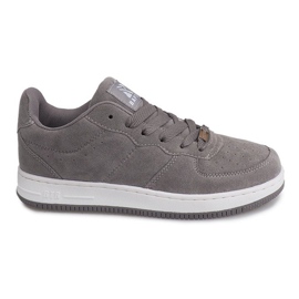 Suede Sneakers Air Force B780 Gray grey yellow