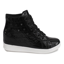 Wedge Sneakers YD-61 Black