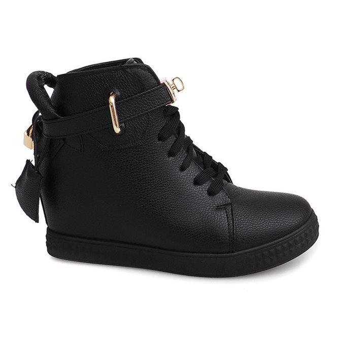 Wedge Sneakers 1786 Black Wedge Sneakers 1786 Black
