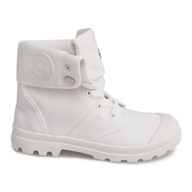 Timberki Trapery Boots R-31 White Timberki Trapery Boots R-31 White