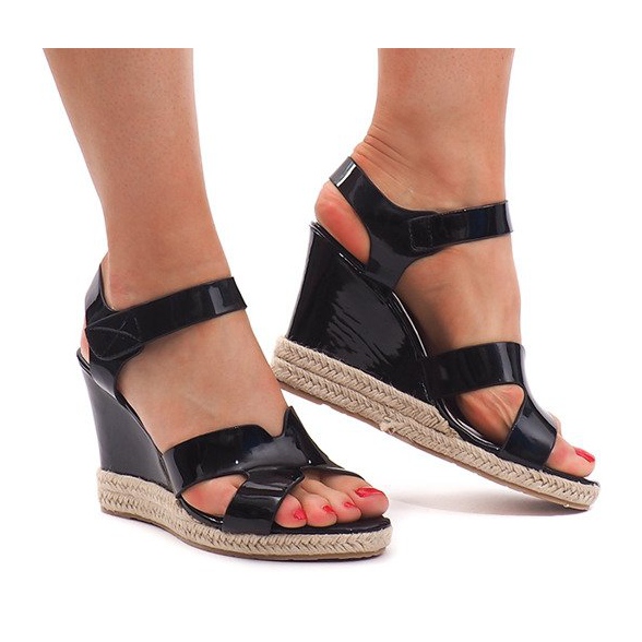 Wedge Sandals 5H5670 Black