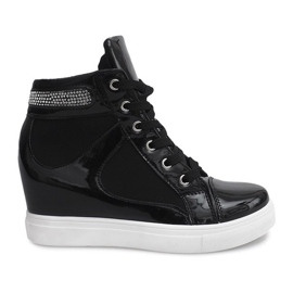Wedge Sneakers A-35 Black