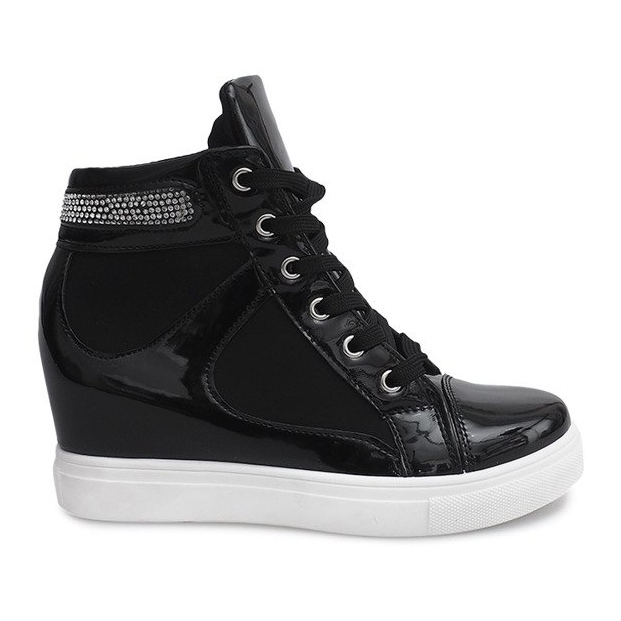 Wedge Sneakers A-35 Black