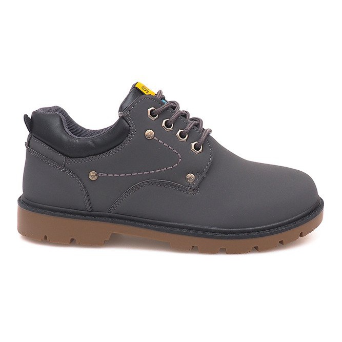 Classic shoes and boots JX-20 Gray grey