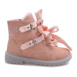 Warm Extravagant Boots TL0129-3 Pink
