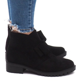 Suede Boots AT-0625 Black