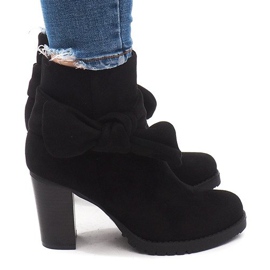 Boots On Heel 1502-158 Black