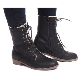 Warm boots W159 Black