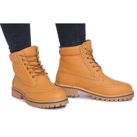 Insulated Trappers BH92-KB Camel brown