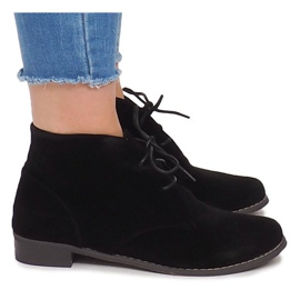 Lace-up boots A-27 Black