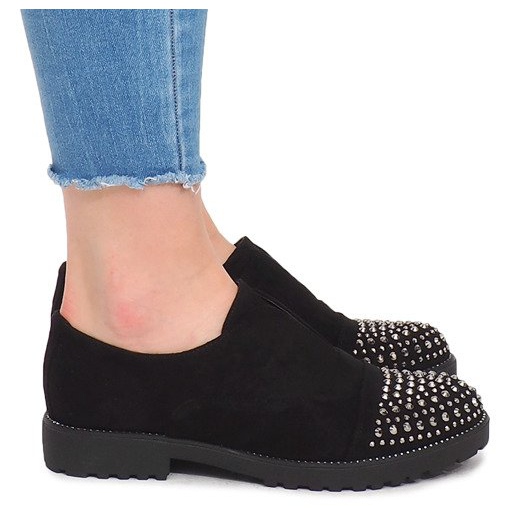 Fashionable Shoes With Studs 22-2 Black