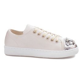 Pink Diamond Decorated Sneakers Pink Diamond Decorated Sneakers