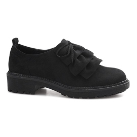 Black suede shoes from Gaia Black suede shoes from Gaia