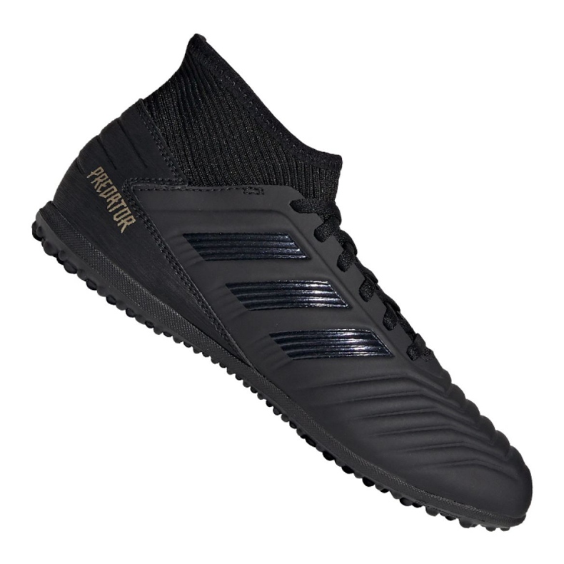 Adidas Predator 19.3 Tf Jr G25801 football boots black black