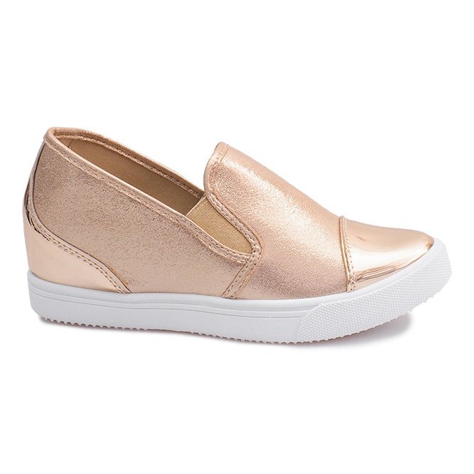 Wedge Sneakers TL018-8 Gold pink yellow