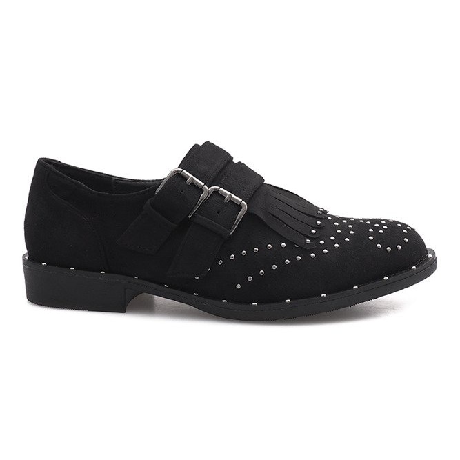 Black studded shoes from Rachel