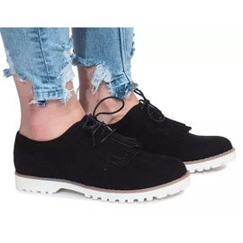 Black fringed loafers from Crushing Hard Black fringed loafers from Crushing Hard