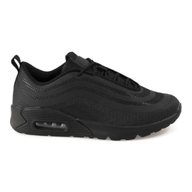 Black sports shoes V0270-1 Black sports shoes V0270-1