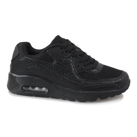 Black S-20 sports shoes Black S-20 sports shoes