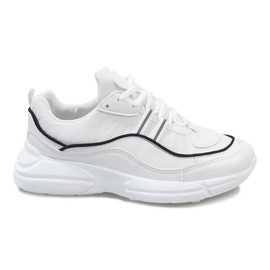 White fashionable sports shoes LI-4002 White fashionable sports shoes LI-4002