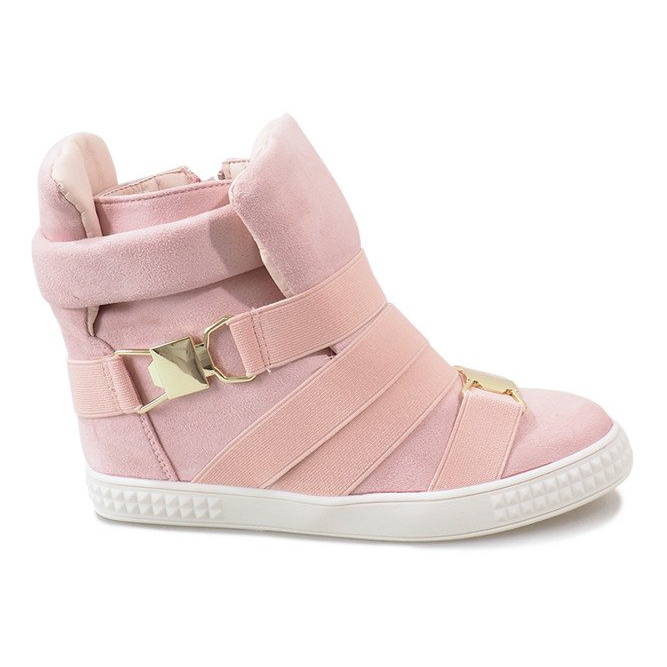 Pink wedge sneakers 1671 Pink wedge sneakers 1671