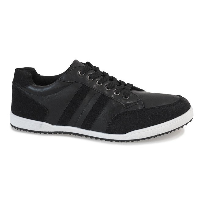 Black men's sneakers M-621