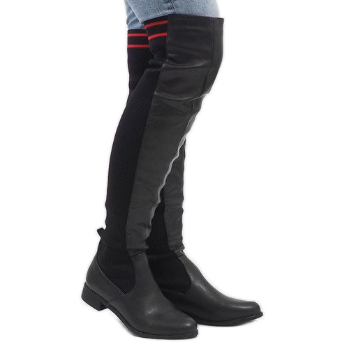 Navy blue boots Vices 1544-13