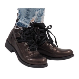 Brown lace-up boots HQ8775 Brown lace-up boots HQ8775