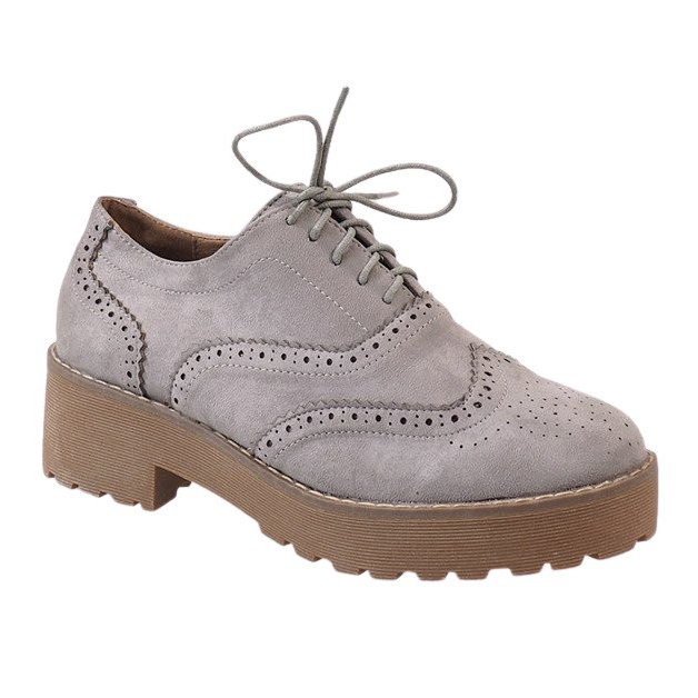 Gray high-heeled jazz shoes LL185 grey