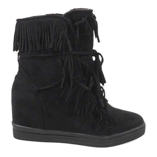 Black insulated sneakers H6301AR