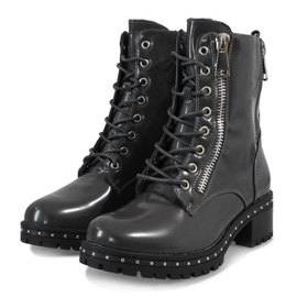 Mulanka Gray military boots A-40 grey Mulanka Gray military boots A-40 grey