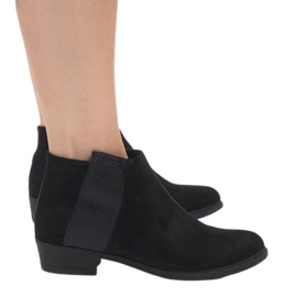 Black insulated boots 88861